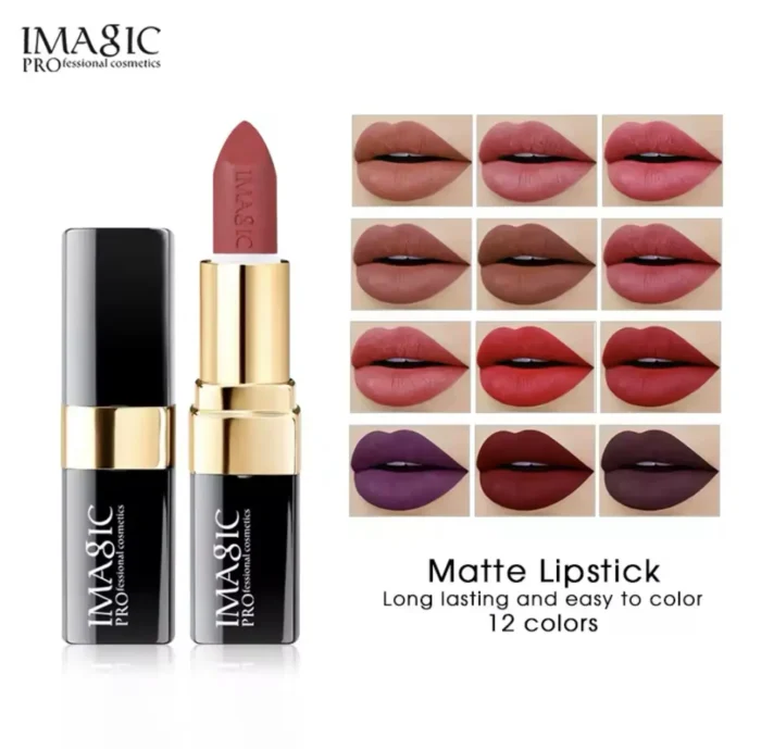 IMAGIC MATTE LIPSTICK (12 COLOUR) - Image 5