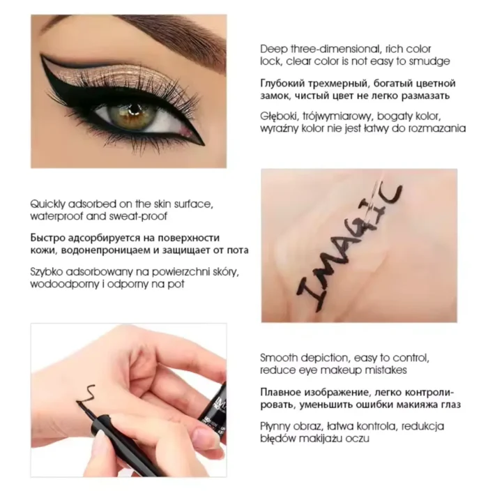 IMAGIC WATERPROOF LIQUID EYELINER - Image 4