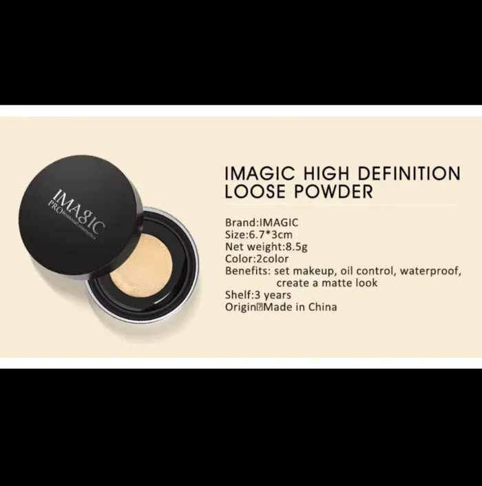 IMAGIC (HD) NO COLOUR LOOSE POWDER - Image 8