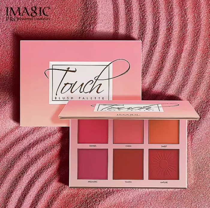 IMAGIC 6 COLOR TOUCH BLUSH PALETTE