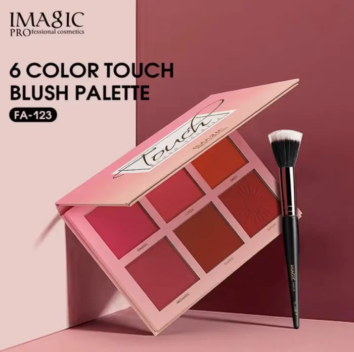 IMAGIC 6 COLOR TOUCH BLUSH PALETTE - Image 3