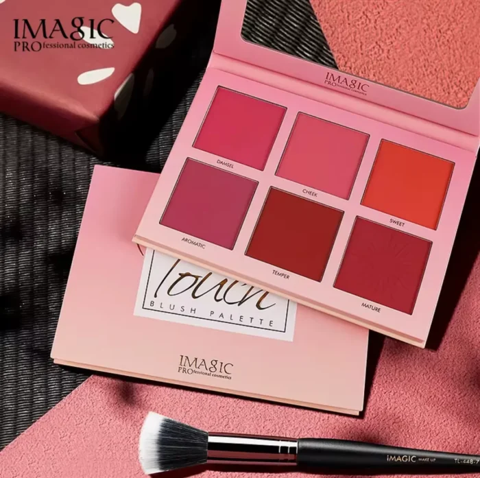 IMAGIC 6 COLOR TOUCH BLUSH PALETTE - Image 2