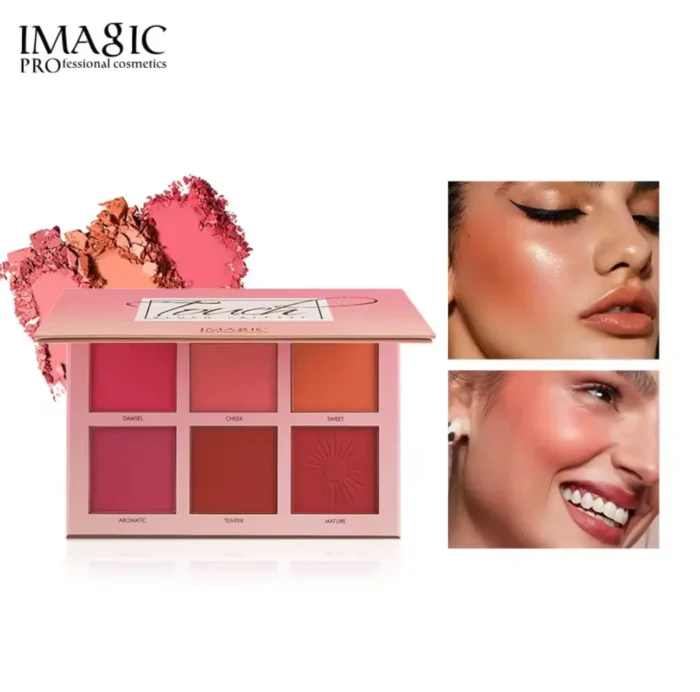 IMAGIC 6 COLOR TOUCH BLUSH PALETTE - Image 6