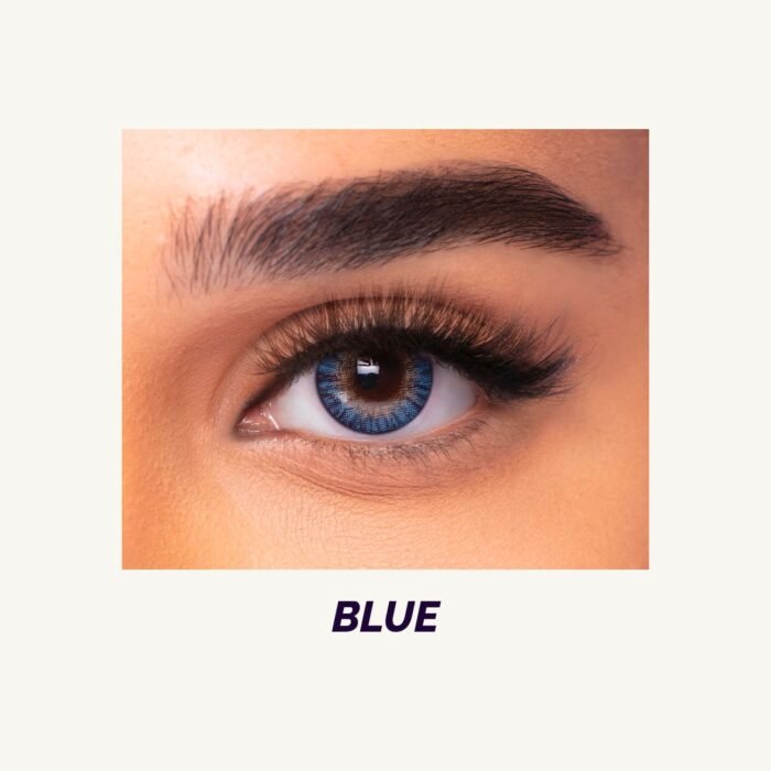 freshlook blue lence