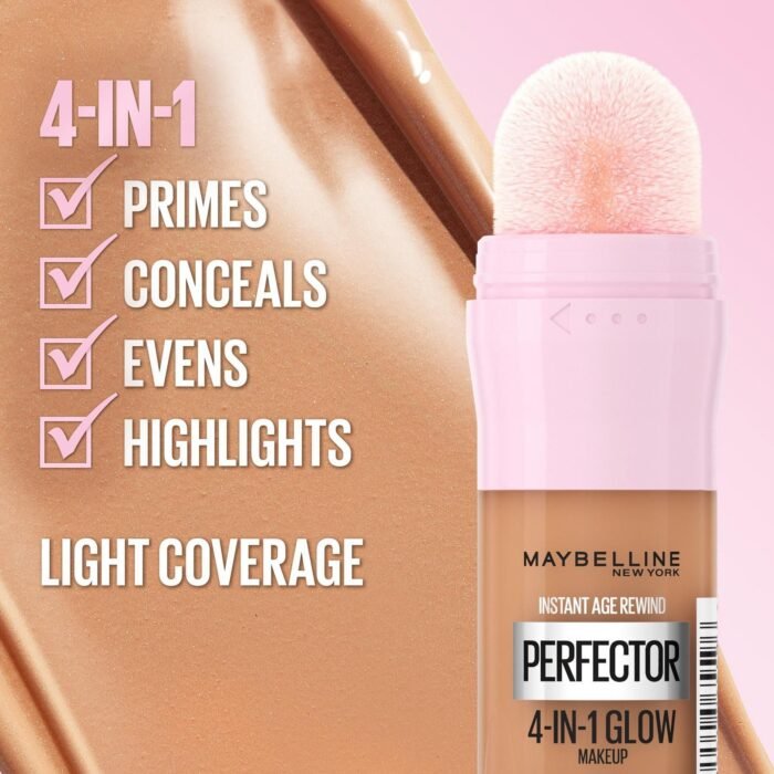 Maybelline Instant Age Rewind Perfector® 4-In-1 Glow Makeup® - Image 2