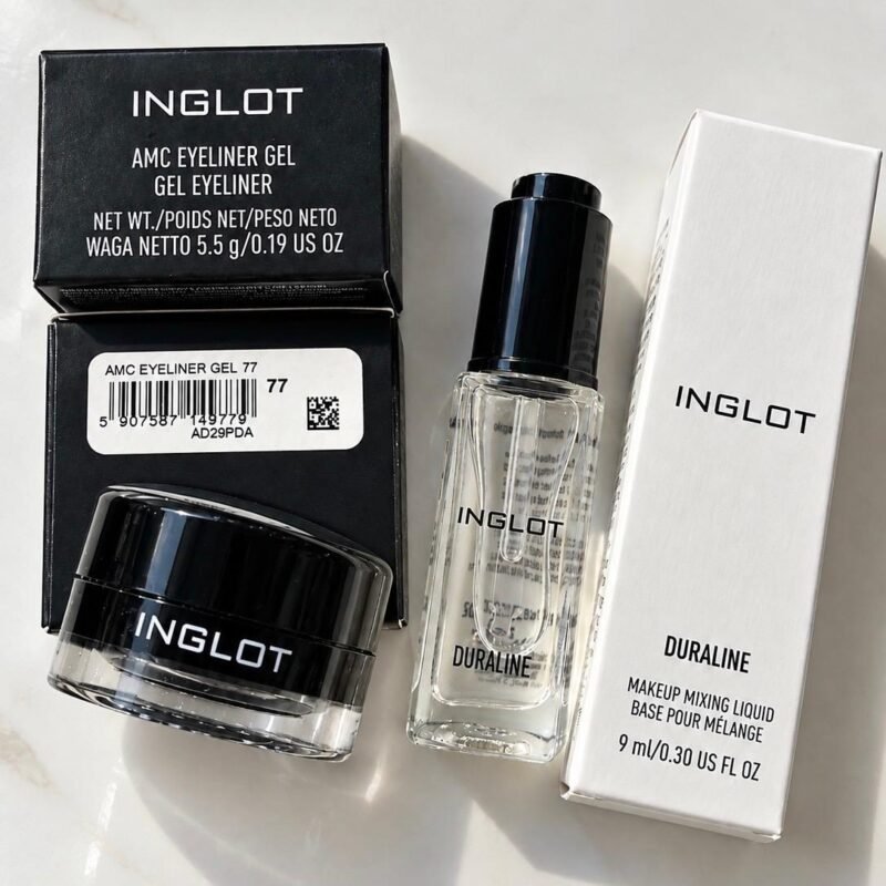nglot Set Amc Eyeliner Gel 77 + Duraline (2 pcs)