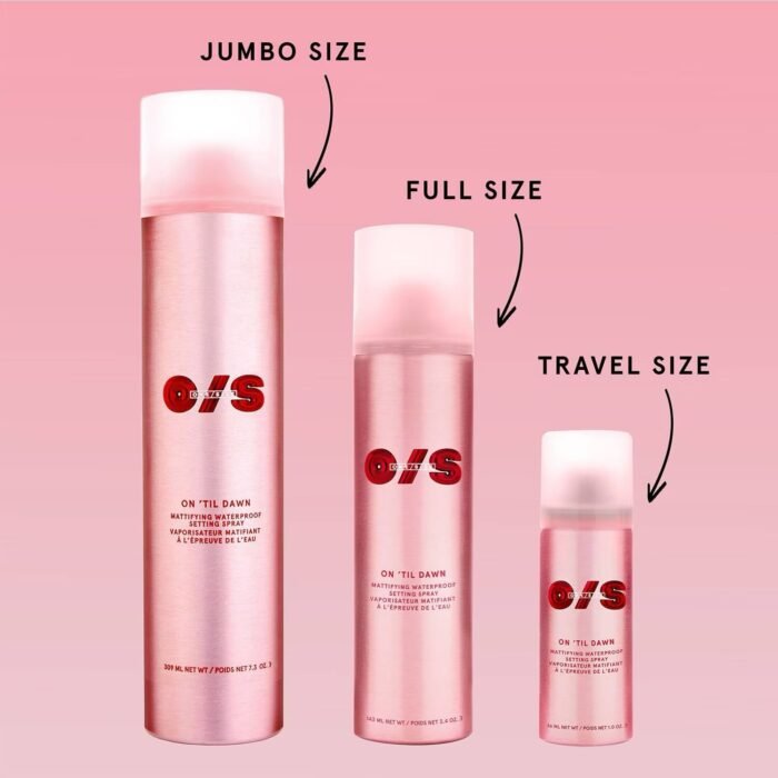 one size setting spray