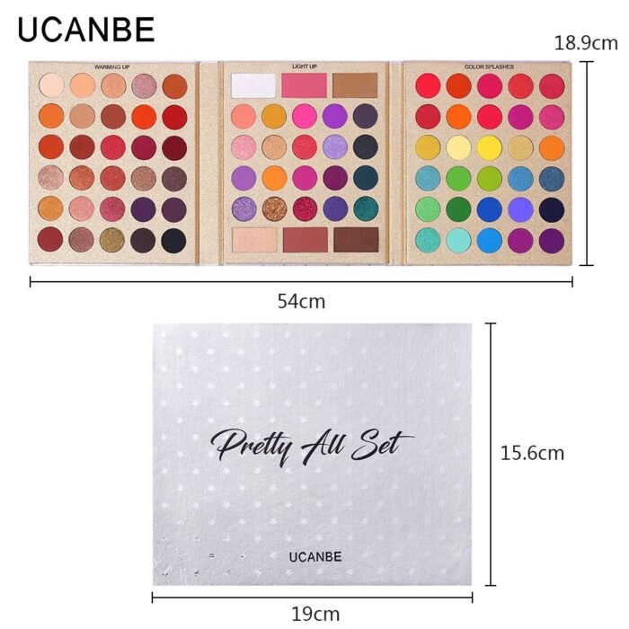 Ucanbe Pretty All Set 86 Shade Makeup Palette - Image 2