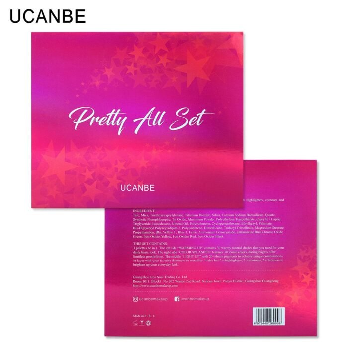 Ucanbe Pretty All Set 86 Shade Makeup Palette - Image 8