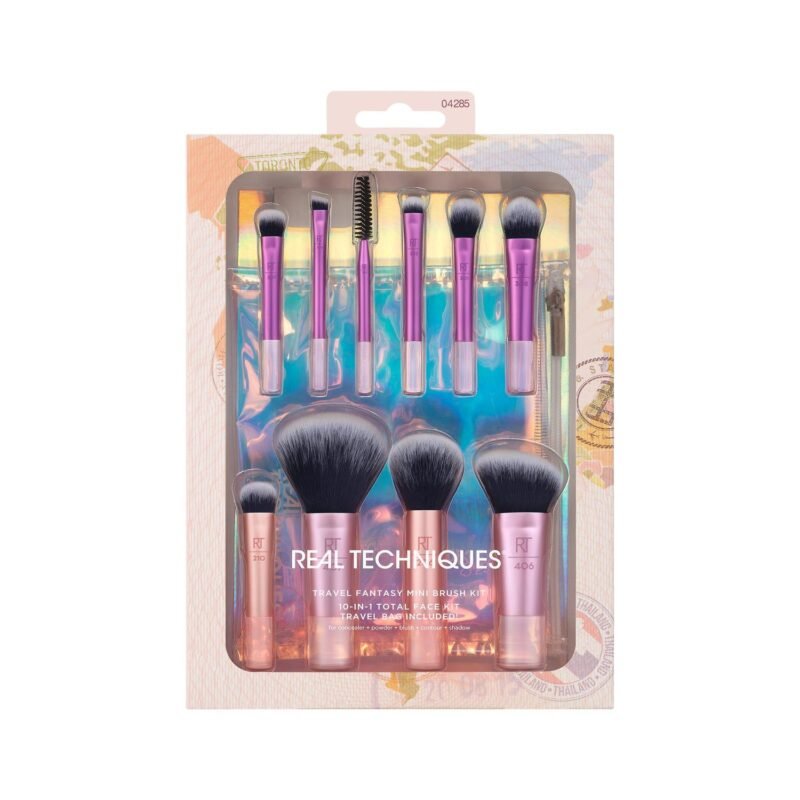 Real Techniques Travel Fantasy Mini Brush Set 10 Pcs