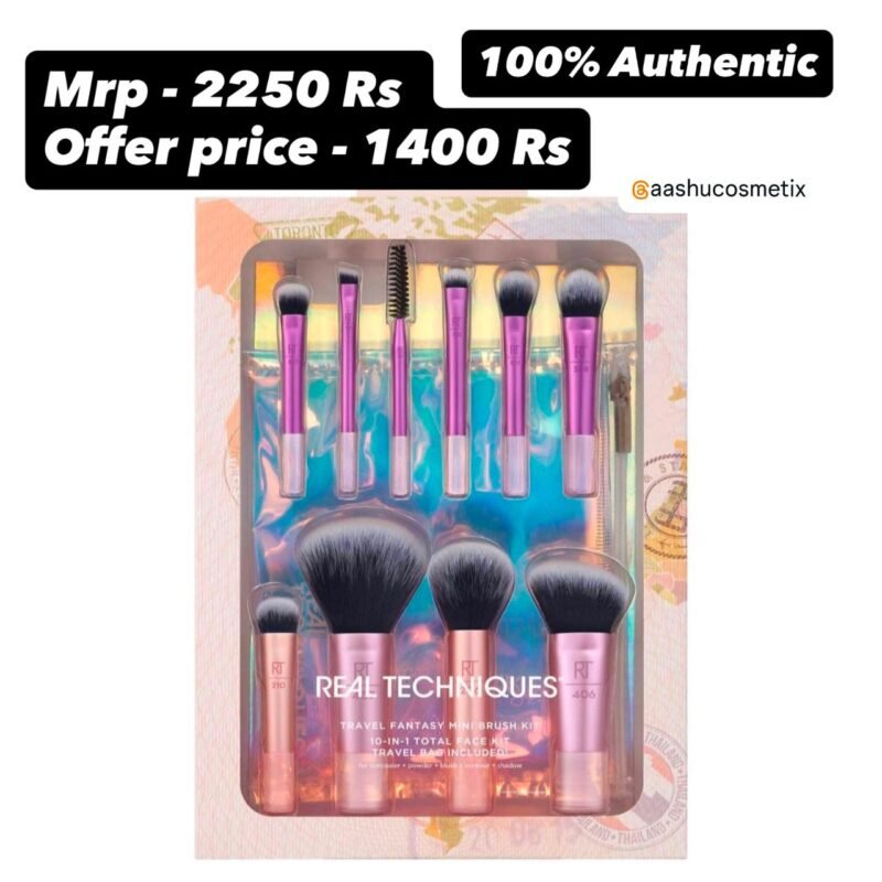 real techniques makeup bush set