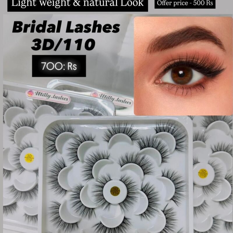milly bridal mink lashes box