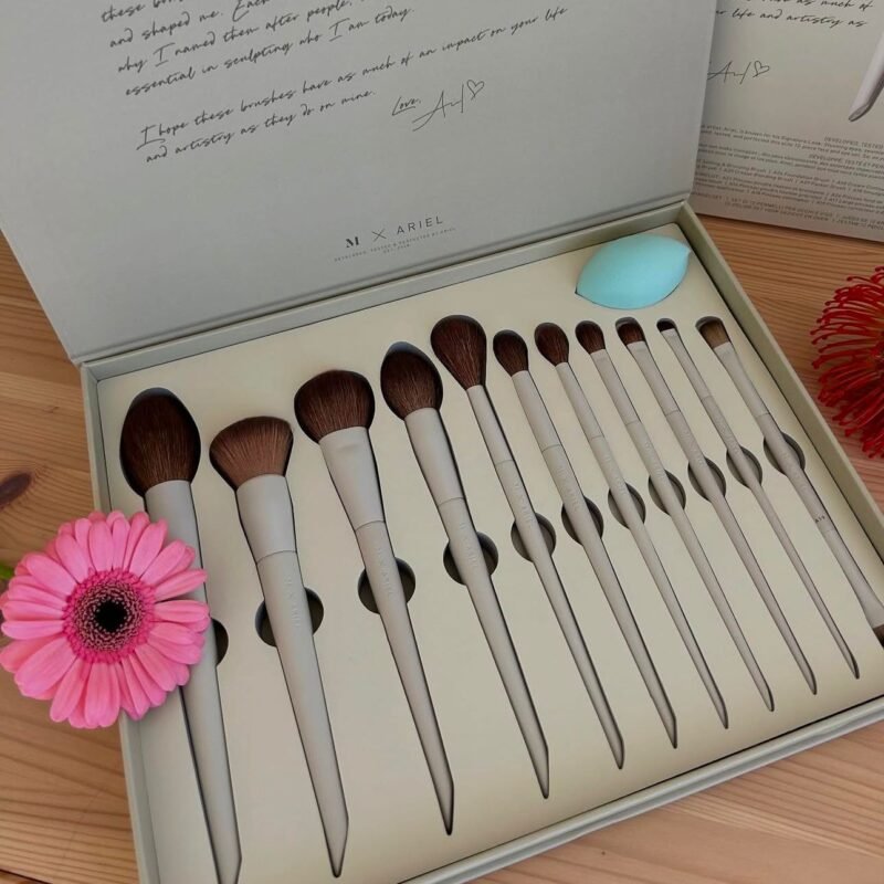 morphe x ariel makeup brush set