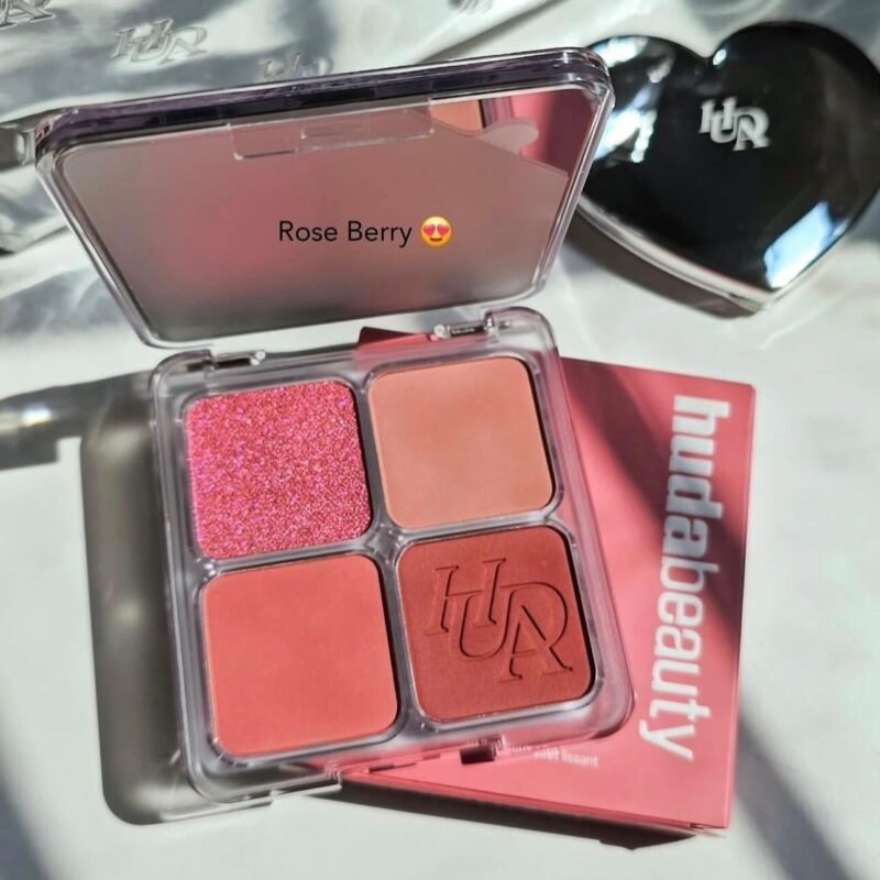 huda beauty rose berry blush filter