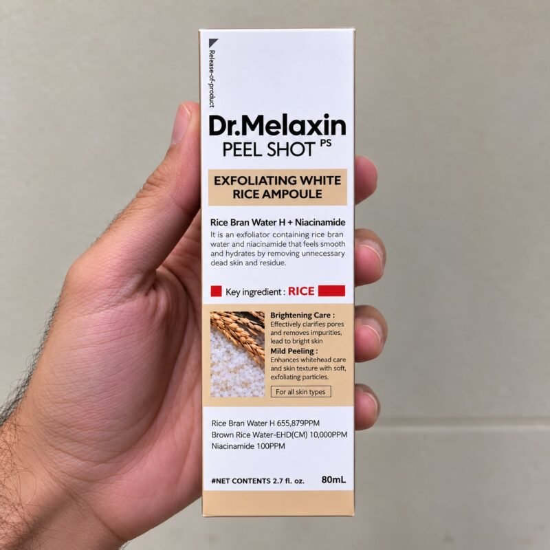 Dr.Melaxin Peel Shot Glow White Rice Peeling Ampoule