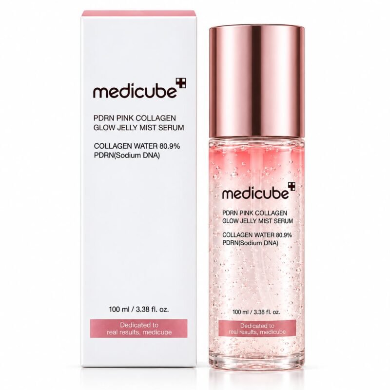 Medicube PDRN Pink Collagen Glow Jelly Mist Serum – 100ml