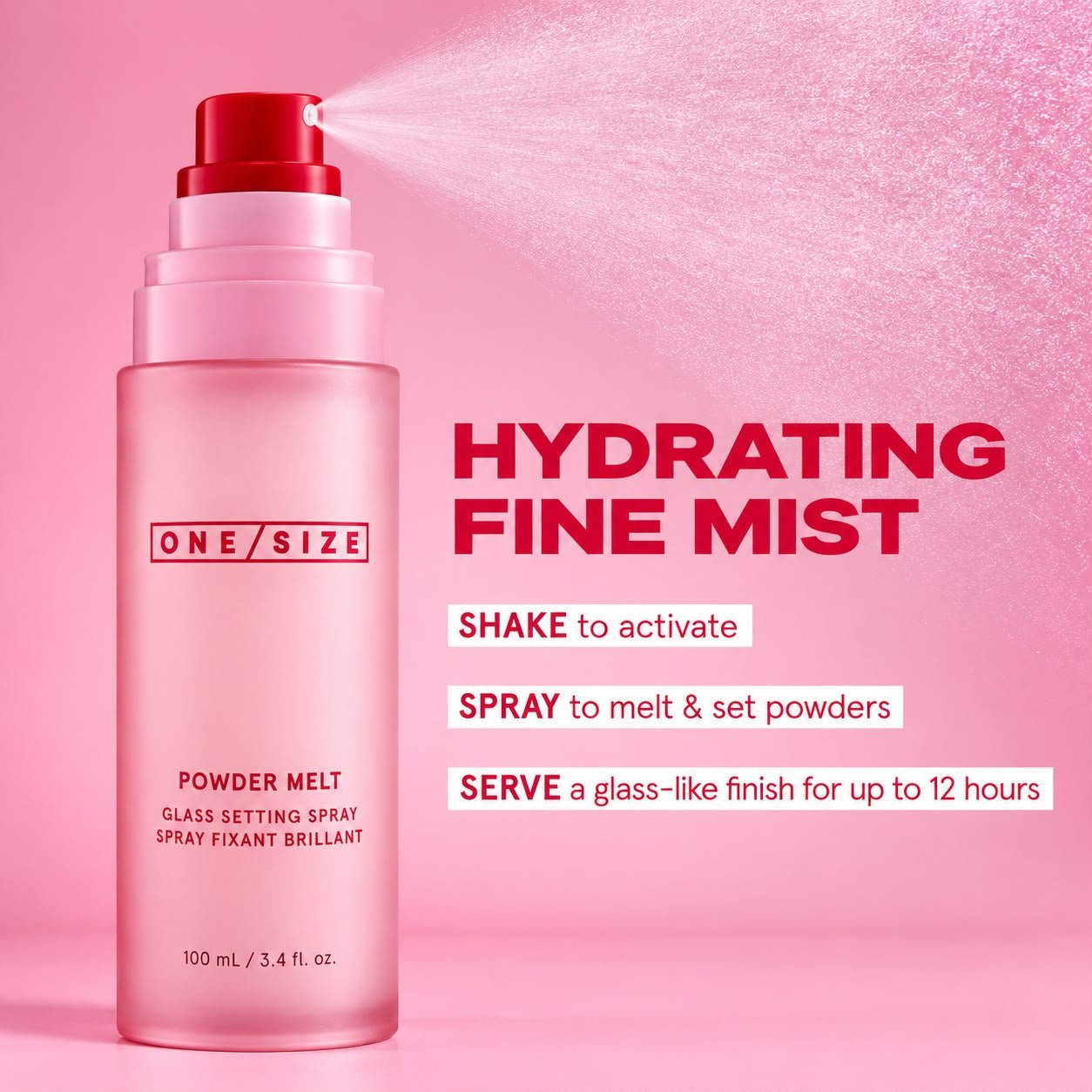Onesize Powder Melt Glass Setting Spray - Image 3